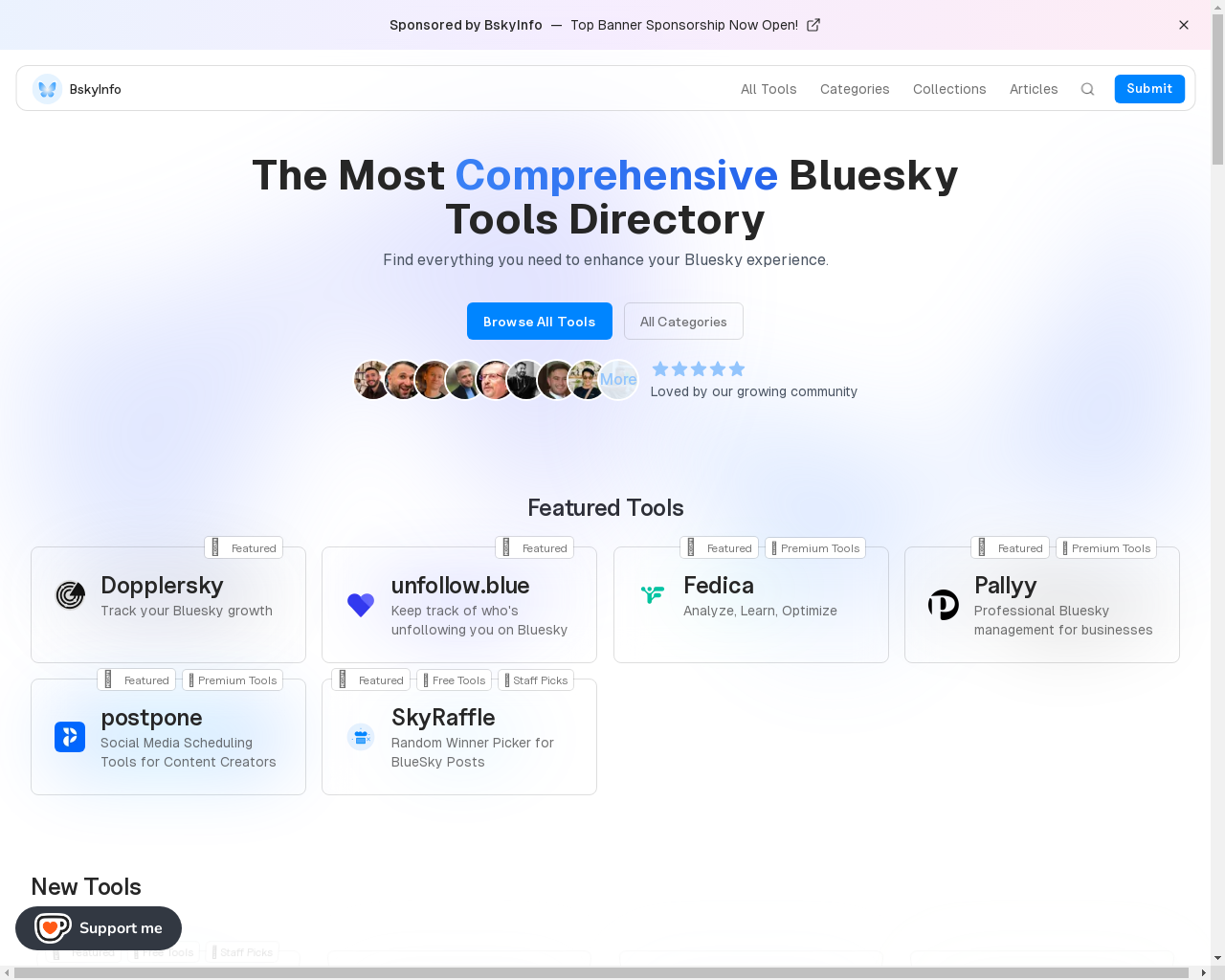 The Most Comprehensive Bluesky Tools Directory:img